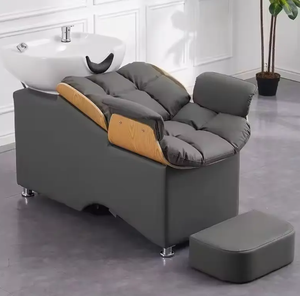 Factory Hair Salon Beauty Salon Furniture Hair Washing Shampoo Chair Hair Wash <b>Bed</b> Shampoo <b>Bed</b> for Barber Shop - Product Image 6