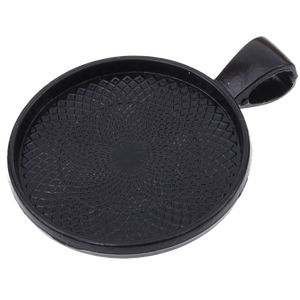 <span class=keywords><strong>25mm</strong></span> 골동품 청동 라운드 빈 보석 베젤 기본 설정 - Product Image 5