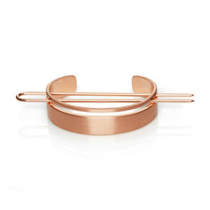 Nouvelle pince à cheveux ronde en alliage, cage à <span class=keywords><strong>chignon</strong></span> minimaliste, support à <span class=keywords><strong>chignon</strong></span>, bâtonnet à cheveux, accessoires pour cheveux de fille, bijoux pour cheveux - Product Image 4