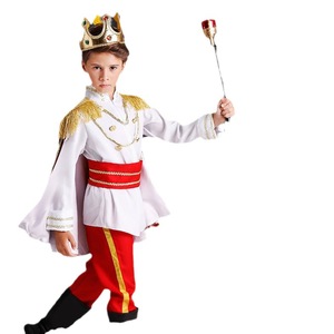Disfraz de Halloween para Niños, Disfraz de Rey Príncipe <span class=keywords><strong>Charlie</strong></span>, Disfraz para Representaciones Escénicas, Traje para Juegos de Rol - Product Image 5