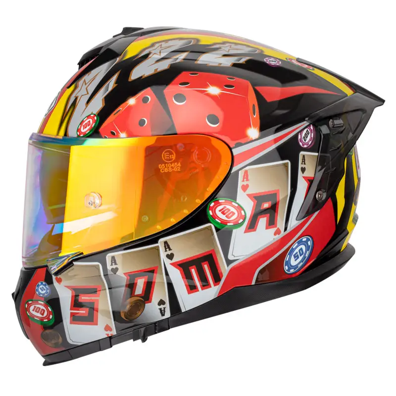 Мотоциклетный шлем полный уход за кожей лица быстрого уличный шлем унисекс для взрослых прохладно всадника оборудование Four Seasons Street Touring мотоциклетный шлем