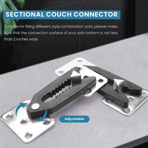20.051 WELLTOP Offre Spéciale meubles connecteur matériel métal canapé boucle canapé Joint <span class=keywords><strong>Snap</strong></span> Style sectionnel canapé connecteurs - Product Image 2