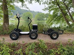 Monopatín Eléctrico Langfeite Todoterreno, Batería de Litio de 60V 50A, Cuatro Motores, Scooter Todoterreno de 4 Ruedas para Adultos E9 PRO - Product Image 5