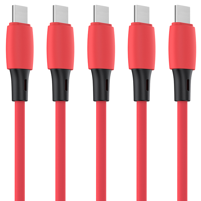 Flash Sales USB Cable Colorful OEM 2m Soft Rubber Fast Charging Cord for iphone apple