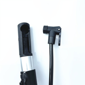 Mini bomba de bicicleta de alta presión, bomba de aire manual plateada para bicicleta y vehículo eléctrico JT 1541321 - Product Image 5