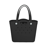 Sac fourre-tout de plage pour femme, vente en gros d'usine, en EVA imperméable, durable et réutilisable, sac à main d'été avec logo brodé personnalisé