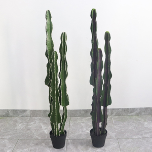 Mô Phỏng Cây Xương Rồng Trong Chậu Cây Cảnh Lớn Nhân Tạo Cây Xương Rồng Nhà Máy PU Chất Liệu Cỏ Bảng Điều Chỉnh Cho Nhà Phòng Khách Cảnh Quan Trang Trí - Product Image 1