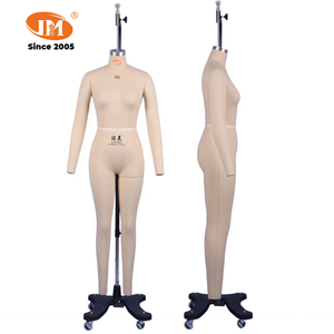 Mannequin de couture professionnel pour femme, corps entier, taille asiatique 86, épaules et bras en fibre de verre pliables, outil de couture pour <span class=keywords><strong>tailleur</strong></span> - Product Image 3