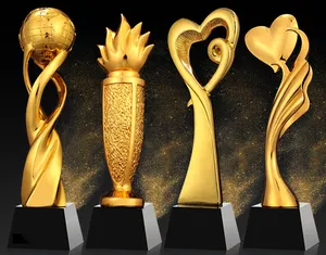 Custom Resin Student Trophy Medal Music Badminton Award Dance Basketball Competition Trophy