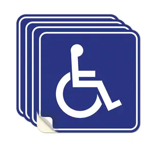 FHL客户残障贴纸残疾人轮椅标志贴纸