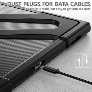 Funda con soporte giratorio de 360 grados en la parte posterior y correa para las manos para la tableta <span class=keywords><strong>Samsung</strong></span> Galaxy Tab <span class=keywords><strong>S8</strong></span> Ultra <span class=keywords><strong>5G</strong></span> de 14.6 pulgadas SM-X900/X906 2022 - Product Image 5