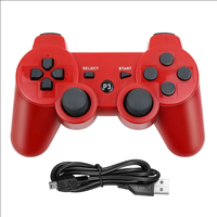 Manette de jeu sans fil pour PS3, manette de jeu pour PS3, joystick avec câble USB