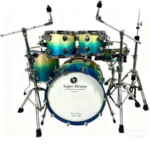 Bộ trống Bạch Dương chuyên nghiệp-Bộ trống siêu rồng Bộ Trống Jazz Bộ trống 5 mảnh - Product Image 4