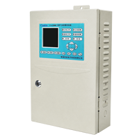 Contrôleur d'alarme de détection de gaz industriel CAATM CA-2100E avec écran LCD, 128 détecteurs, communication RS485