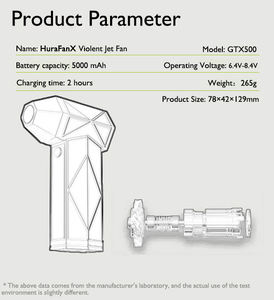 Популярный в TikTok портативный мини-пистолет для сжатого воздуха CE, 130000 об/мин, сверхвысокая скорость потока воздуха, в наличии, быстрая доставка - Product Image 4