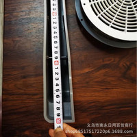 Bac de récupération de condensat pour congélateur commercial 50,4 cm gris, accessoire d'évaporation pour réfrigérateur de présentation