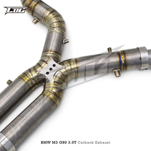 Système d'échappement Catback Boska en titane pour BMW M3/M4 G80/G82 3.0T 2019-2023 Performance Racing <span class=keywords><strong>Escape</strong></span>  Tuyau d'échappement Silencieux - Product Image 4