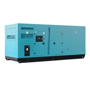 Enclosed type 60hz 700kw silent type diesel generator 700kw generator set