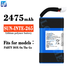 Batterie OEM SunInte265 pour enceinte <span class=keywords><strong>JBL</strong></span> PartyBox <span class=keywords><strong>On</strong></span>-<span class=keywords><strong>The</strong></span>-<span class=keywords><strong>Go</strong></span> 7.4V 2600mAh – Vente directe usine - Product Image 2