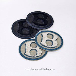 Custom Embroidered Patches Logo Badges Toothbrush Embroidery Patches for Clothing - Product Image 3