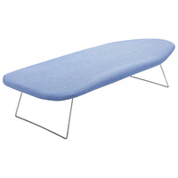 Table à repasser professionnelle en acier inoxydable pour rideaux, modèle carré, double face, avec aspiration, pour usage domestique
