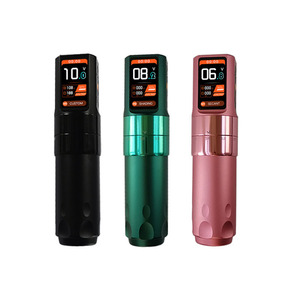 เครื่องสักโรตารี่ไร้สายมอเตอร์ไร้แปรงถ่าน 2000mAh พร้อมหน้าจอ IPS ปรับระยะชักได้ ปากกาสำหรับงานศิลปะบนร่างกาย - Product Image 1