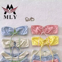 MLY Nouveau Design Fabricant de Maillots de Bain Personnalisés Ensembles de Bikini Maillot de Bain Dos Nu Sexy Bikini Imprimé