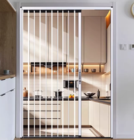 Porte pliante magnétique à installation rapide, étanche, moderne, pour petit appartement, cuisine, salon, cloison.