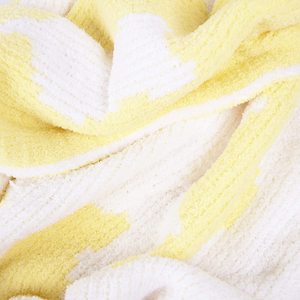 Tất cả các loại ấm áp và thoải mái hai mặt Jacquard Chenille Chăn em bé và chăn dệt kim cho mùa thu và mùa đông - Product Image 4