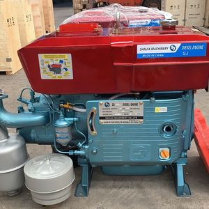 Moteur diesel monocylindre 14HP S195, quatre temps, moteur diesel de haute qualité - Product Image 5