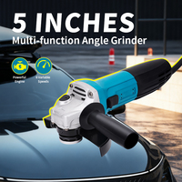 Meuleuse d'angle sans fil professionnelle personnalisable de qualité industrielle 100 mm 220 V pour le conditionnement de surface par pagaie – Ensemble d'outils de ponçage