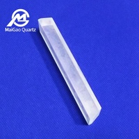 Barres de quartz rectangulaires, plaques de quartz feldspathique à haute transparence et lingots de quartz