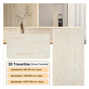 Prix bon marché 60*30 <span class=keywords><strong>cm</strong></span> Beige romain classique lumière ivoire <span class=keywords><strong>travertin</strong></span> Tuile flexible - Product Image 4