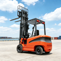 Chariot élévateur électrique à batterie lithium pour entrepôt frigorifique, logistique en entrepôt, chargement de conteneurs, 3 tonnes, 5 tonnes