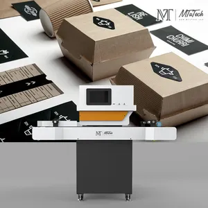 Produk baru MT Factory A3 pencetak kemasan karton satu kartu tas kertas Kraft pencetak Inkjet kotak lipat tunggal