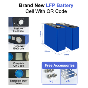 6000 cycles Grade A 3.2v 280ah Lifepo4 Batteries au lithium-ion à cellules Batteries solaires Grade A 105ah Lfp Lifepo4 boîtier de batterie - Product Image 2