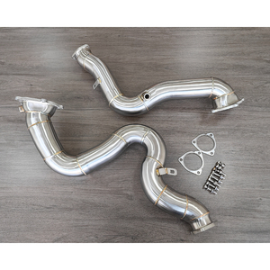 Downpipe JYD untuk Audi S6 S7 RS6 RS7 C7 C7.5 4.0T Downpipe - Product Image 2