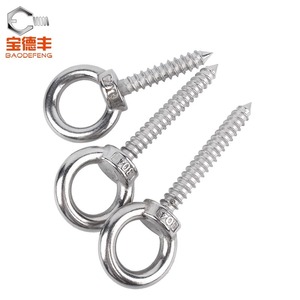 Tornillos de Ojo de Acero Inoxidable 304 Baodefeng M8, Tornillos Autorroscantes, Accesorios para Altavoces - Product Image 3