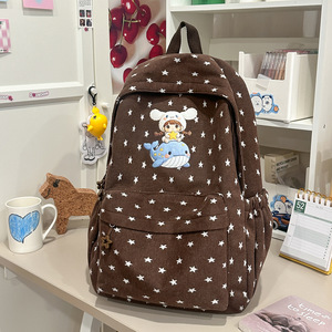 New arrival stars cute cartoon backpack primary school junior high school students lightweight large capacity school <b>bag</b> - Product Image 5
