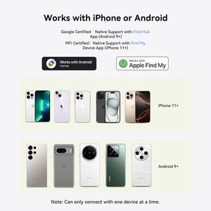 Rastreador GPS para Dueños de Perros Mayores - Compatible con Android, Rastrea Llaves, Equipaje, Mochila, Llamada de Emergencia SOS, Diseño Superligero - Product Image 2