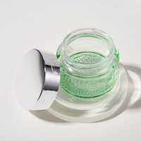 Ensemble cosmétique de luxe en verre avec couvercle argenté, flacons pompe 40/100/120 ml, pots à crème 30/50 g pour hommes et femmes, soins de la peau