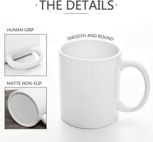 Envío Gratis, Tazas de Café Personalizadas de 11oz y 15oz, Tazas de Cerveza con Logotipo Impreso, Taza de Cerámica Personalizable - Product Image 3