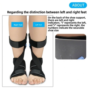 Penyangga Kaki Anti-Rotasi 0.4kg dengan Pelat Baja Lapisan Dapat Dilepas untuk Pemulihan Pasca Operasi Kepala Femur - Product Image 1
