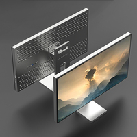 Monitor Gaming PC Panel Lengkung Berkinerja Tinggi 27-Inci 4K 3840x2160 60Hz 1MS LED LCD HFD Layar Lebar Refresh Rate Baru IPS