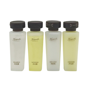 Ensemble de shampooing et d'après-shampooing de luxe 30 ml <span class=keywords><strong>Kempinski</strong></span> <span class=keywords><strong>Hotel</strong></span> Amenities avec logo et couleur personnalisés pour une utilisation à domicile/en voyage - Product Image 1