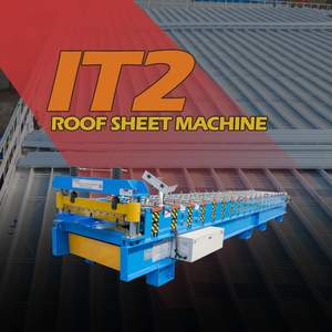 เครื่องขึ้นรูปลอนหลังคาแบบม้วน FORWARD <span class=keywords><strong>IT2</strong></span> สำหรับตลาดแอฟริกา - Product Image 1