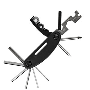 Kit d'outils multifonctions pour vélo, outils combinés en acier avec clés hexagonales et tournevis pour la réparation de vélos de montagne - Product Image 3