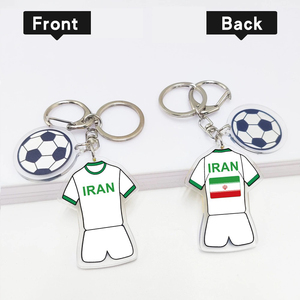 Set de Llaveros de Acrílico con Camisetas de los Jugadores del Equipo, Paquete de Once Jugadores en una Caja de Exhibición - Product Image 3