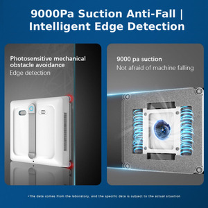 Nettoyage des fenêtres Robots Smart Gravity Lock Protection de sécurité <span class=keywords><strong>Lave</strong></span>-<span class=keywords><strong>vitre</strong></span> rechargeable pour le nettoyage des balcons et des murs rideaux - Product Image 5