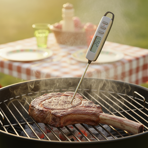 Termometro Digitale Wireless Impermeabile a Lettura Istantanea per Cucina e BBQ, Misura Temperatura Carne -50~300°C - Product Image 1